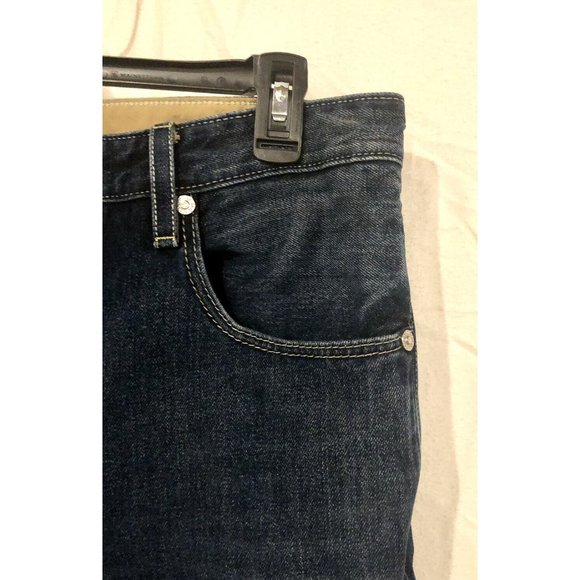 Levis 511 Mens Jeans Size 34x32 Dark Wash Straight Leg Denim Pants VGC! - Picture 5 of 12